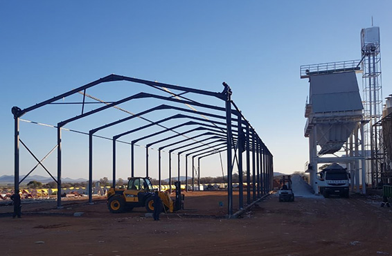 Steel structure framing